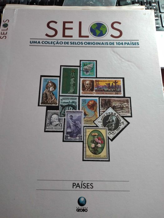 SELOS - Uma colecção de selos originais de 104 países