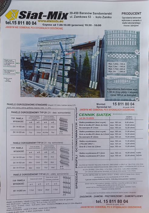 Słupek ocynk fi 25 ,ścianka 1-2-3 mm