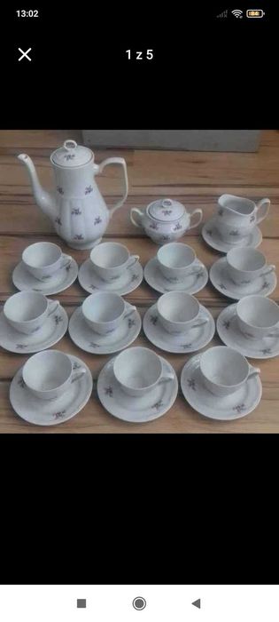 Filiżanki porcelana