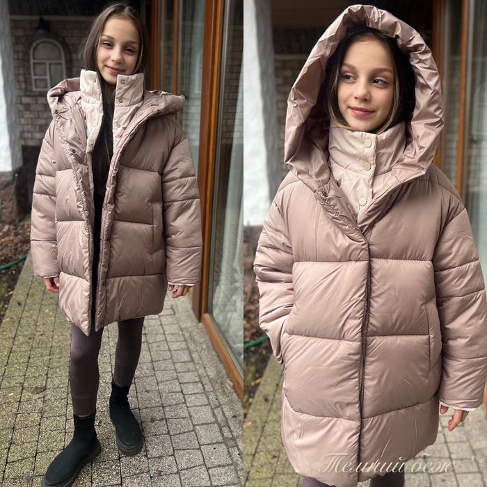 Зимова куртка для дівчинки 140-158р