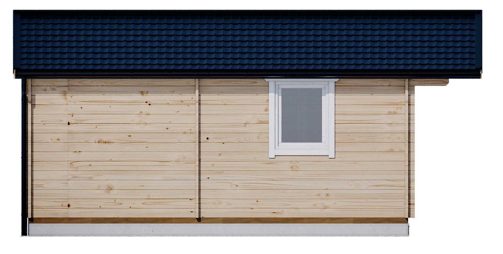 Drewniany domek letniskowy Nela 32 m2 - ROD, ośrodek wypoczynkowy