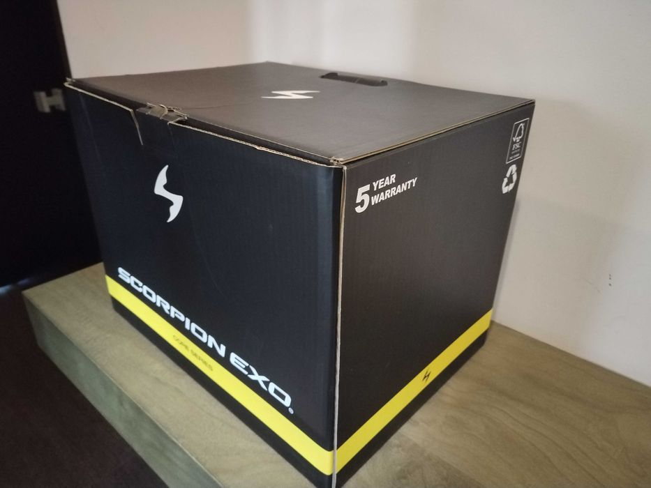 Capacete Scorpion EXO-1400 Preto Matte NOVO