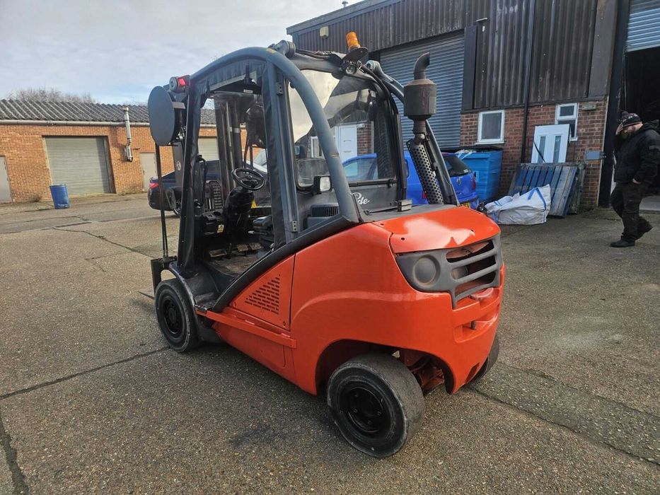 Linde H35d triplex wolny skok