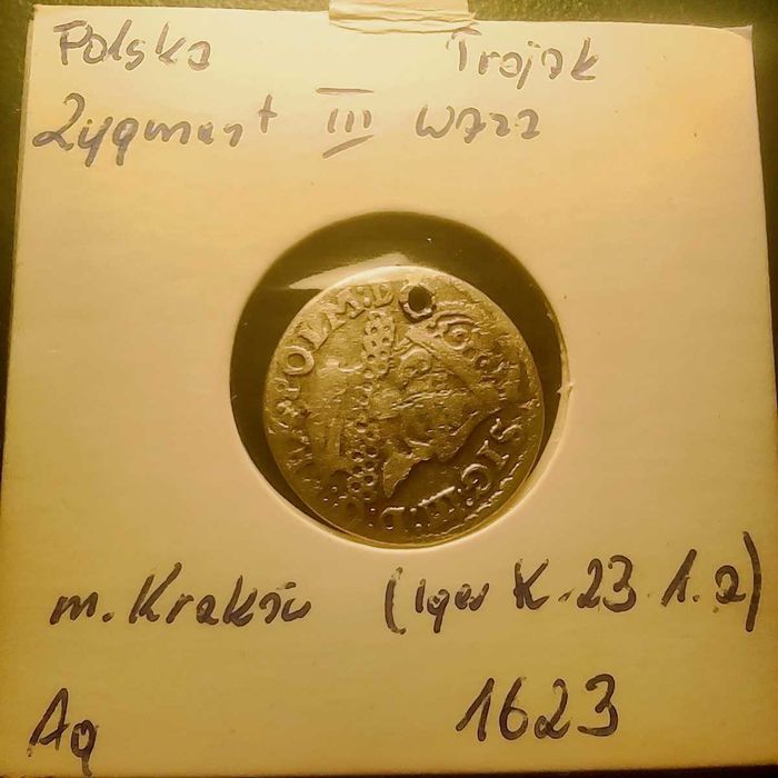 Trojak 1623r Kraków