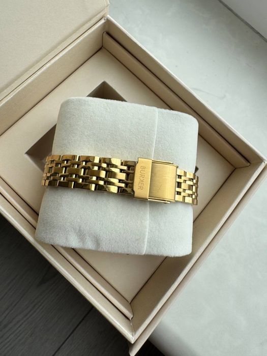 Годинник burker isabell gold burgundy бургунді оригінал