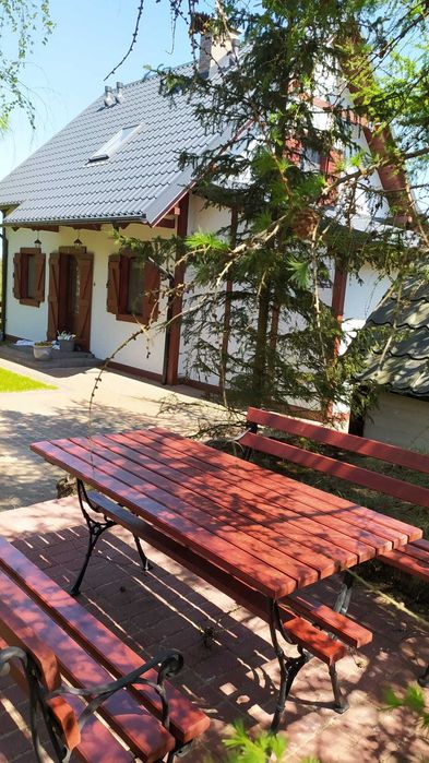 Kaszuby - Domek nad jeziorem z kominkiem, sauną i balią na drewno