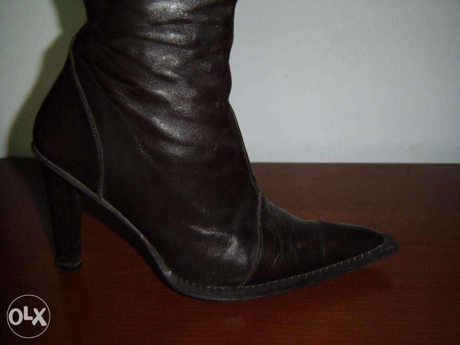 botas em pele latino nº 36