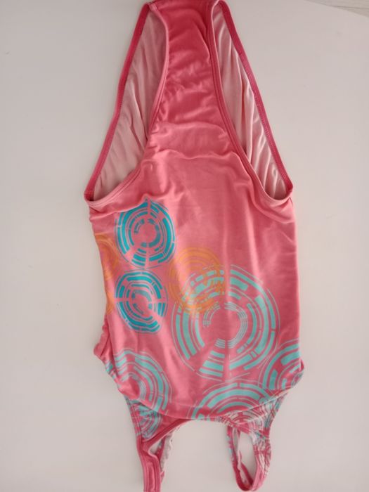 Różowy strój kąpielowy basen 146- 152 cm jednoczęściowy