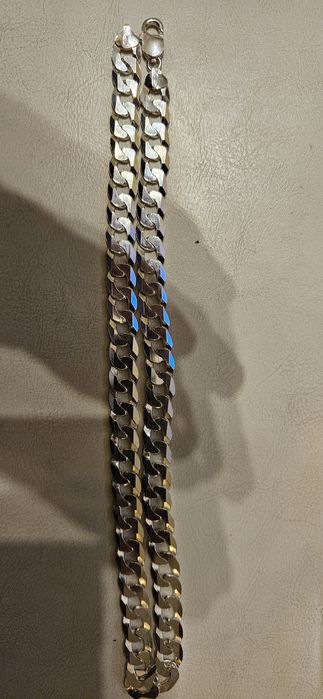 Łańcuszek pancerka srebro 925 50 cm 59,7 gram