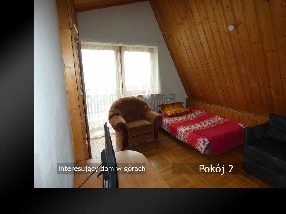 Interesujący dom w górach