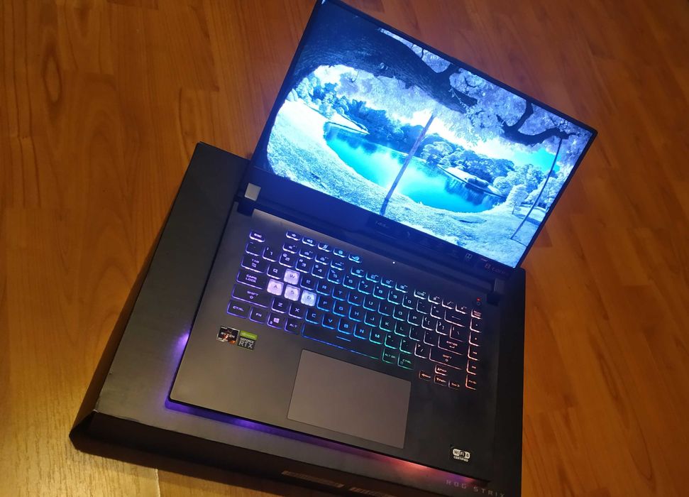 Laptop Asus rog strix G15-513IC RTX 3050/R7-4800H/512GB