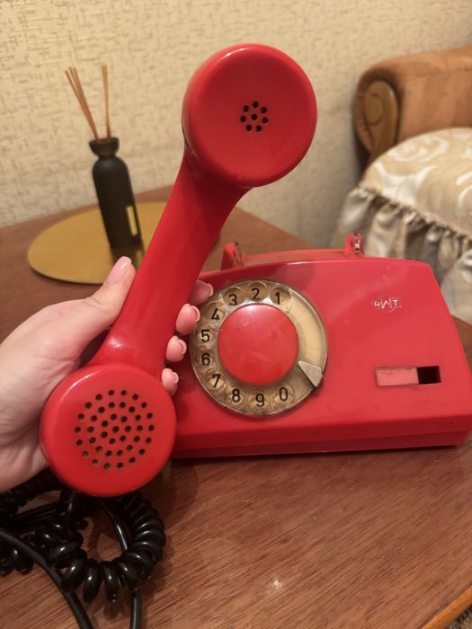 Телефон стационарный дисковый rwt