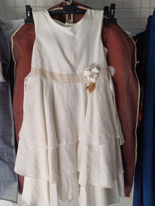 Vestido linho como novo