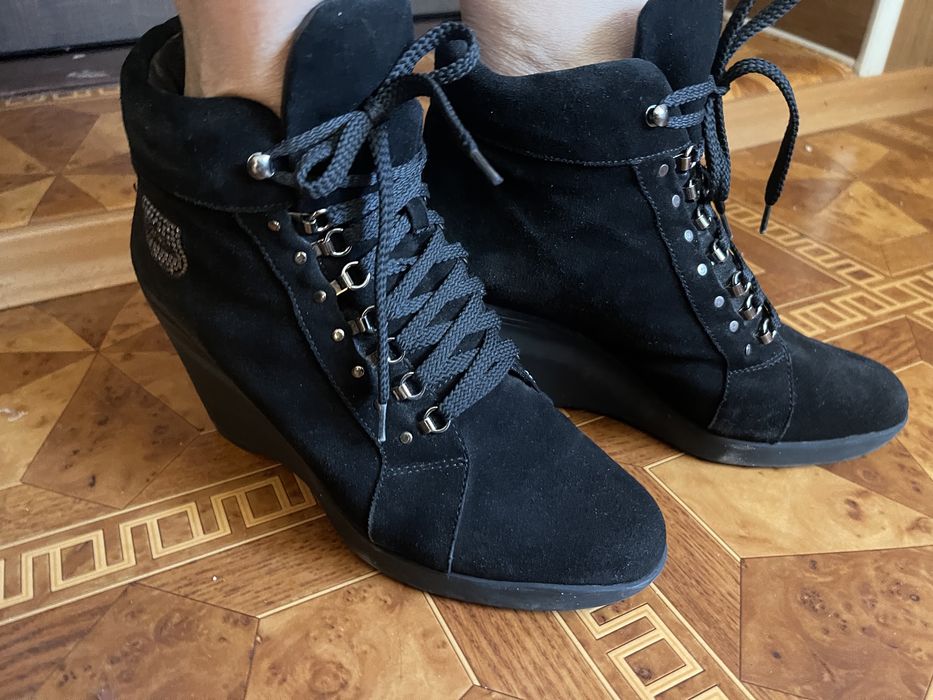 Ботіночки замшеві натуральні на меху