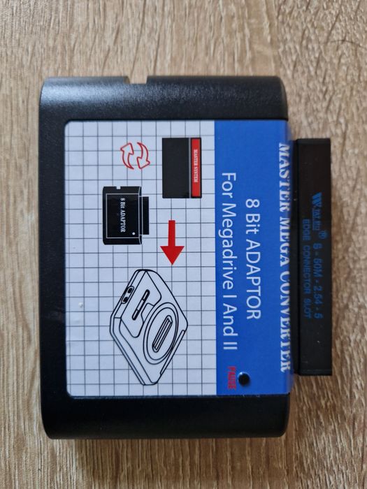 Konwerter Master System do Sega Mega Drive