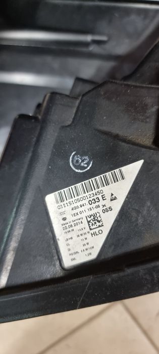 Корпус фары ауди А6 С7 ориг