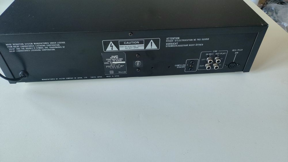 Wieża JVC RX-150 & TD-X203 – idealny stan, 100% Sprawny!