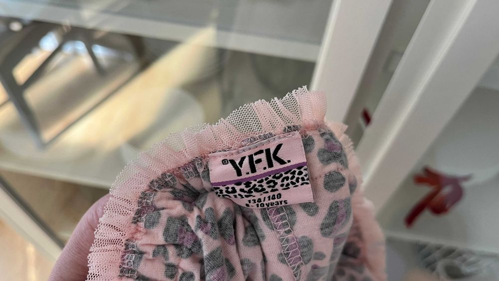 Spódniczka tiul cętki 134