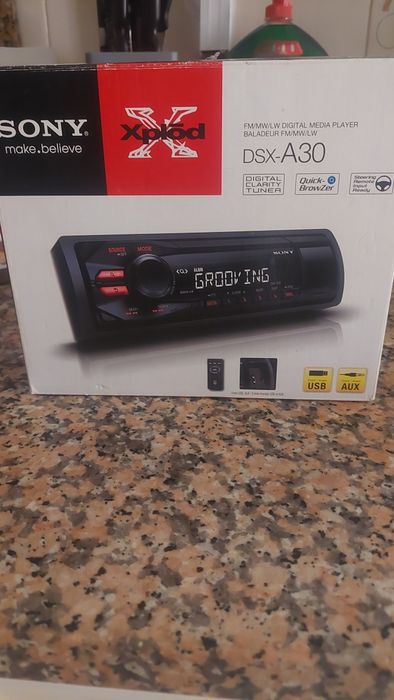 Rádio sony carro