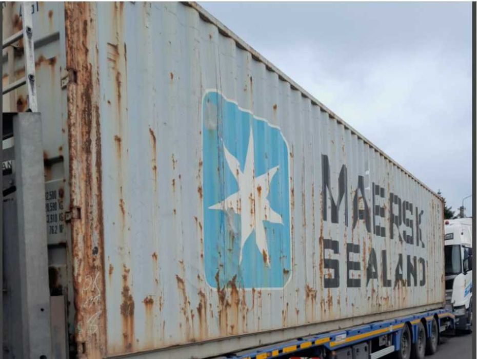 Kontener używany 40 HC z Niemiec