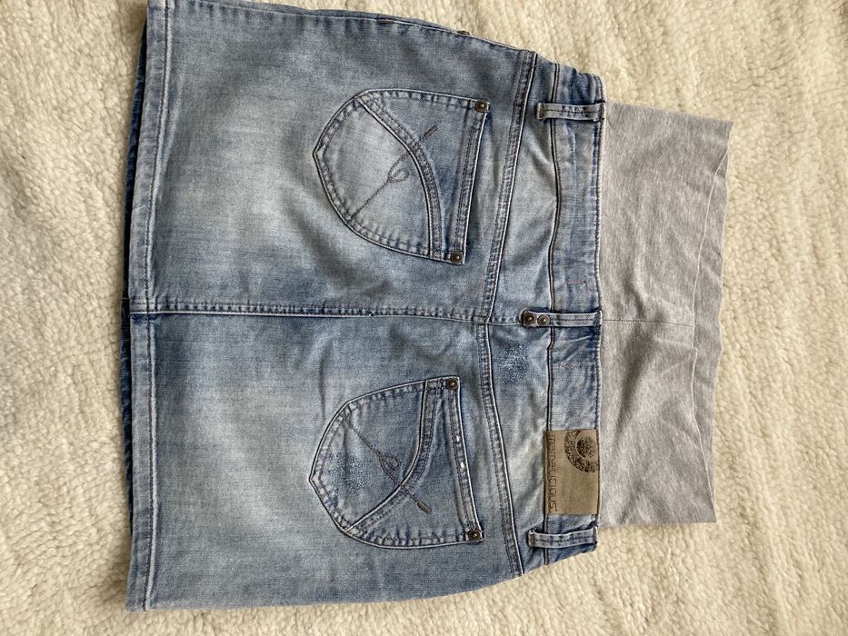 Spódnica dżinsowa ciążowa Mamalicious M