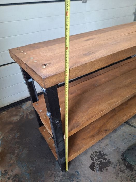 Stół warsztatowy dębowy stabilny