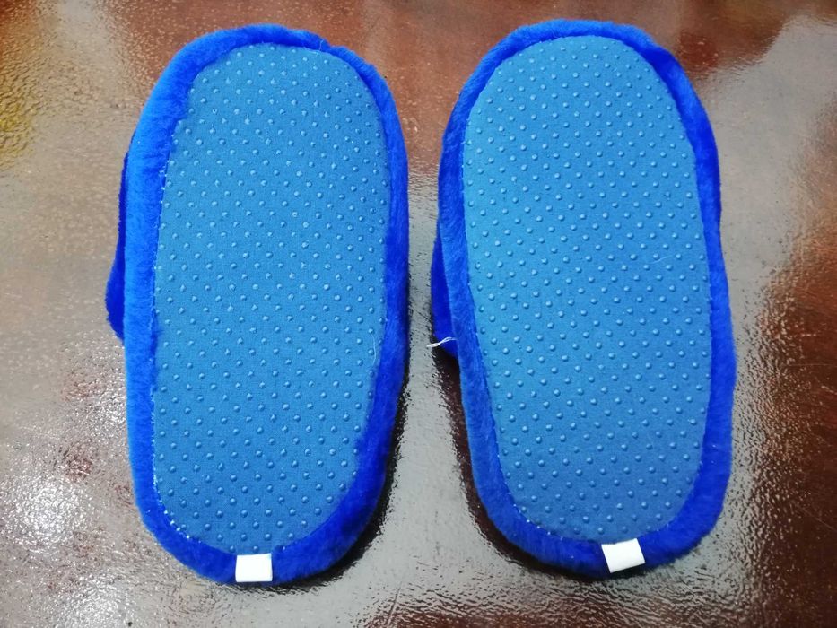 Pantufas criança vintage anos 80 nunca usadas