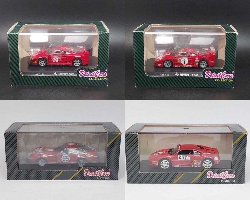 Масштабна модель 1/43 Ferrari F40, Daytona 365, F355 від DetailCars