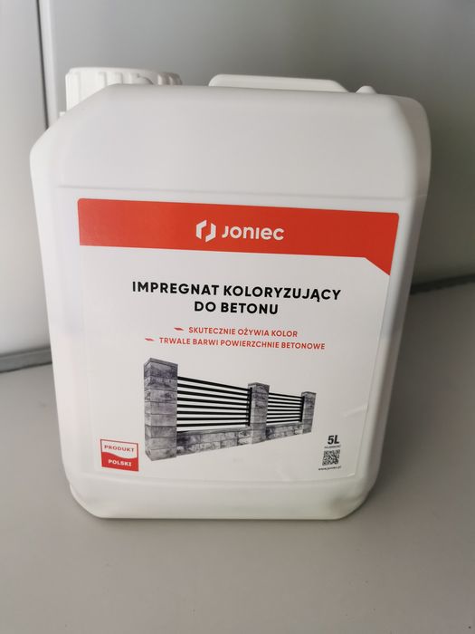 Impregnat koloryzujący Joniec grafit biały 5l