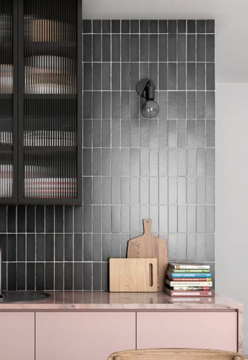 Płytki Magma black Coal 6,5x20 nowe