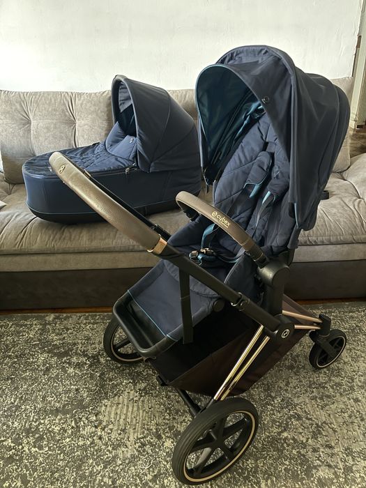 Cybex priam 2в1 rose gold