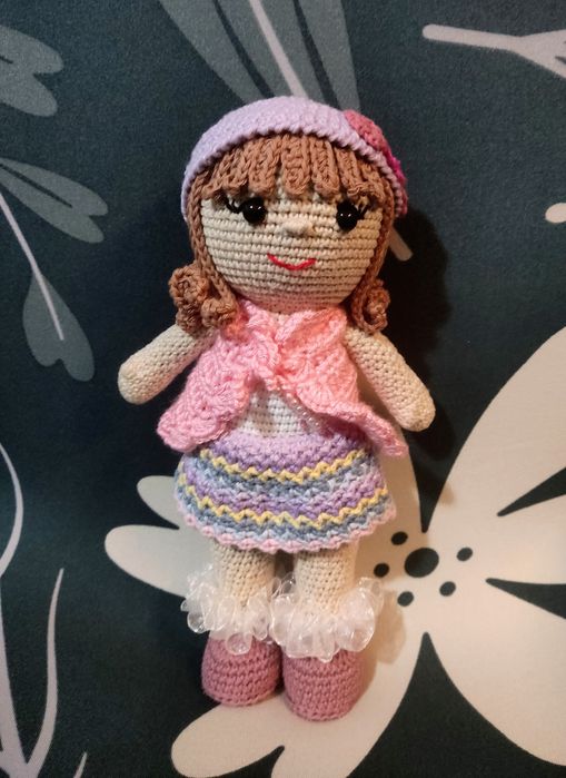 Boneca Amigurumi Crochet