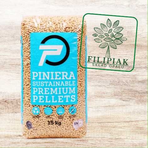 Pellet PINIERA certyfikowany EN+ A1 DIN+ 6mm