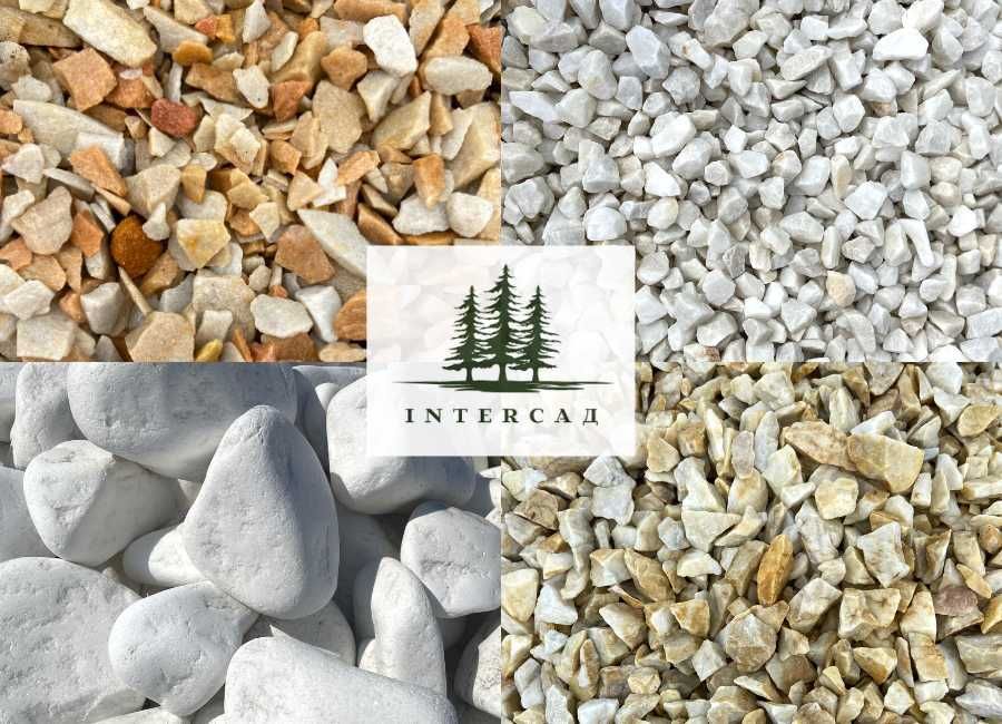 Камень для ландшафтного дизайна, Декоративная крошка, Галька
