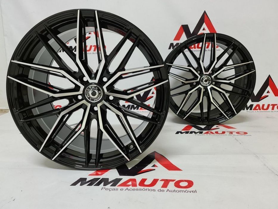 Jantes Wrath WF9 Preto Polido 19