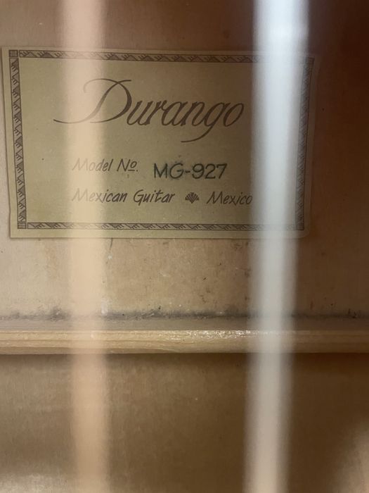 gitara klasyczna Durango