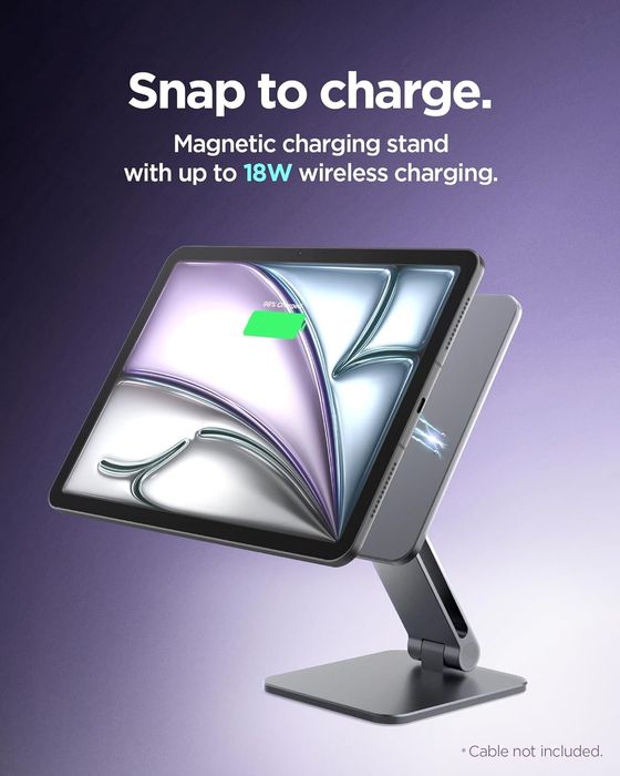 Магнітна бездротова зарядна підставка Spigen для Ipad pro