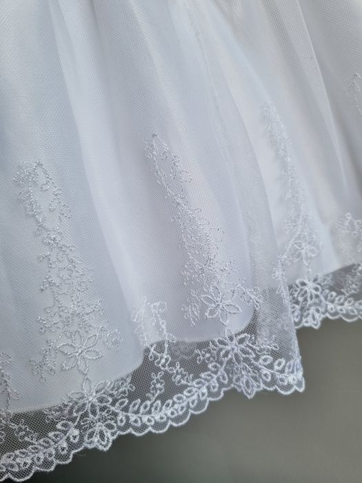 Sukienka biała coccodrillo