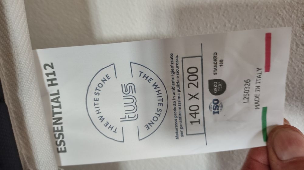 Materac, Topper 12cm