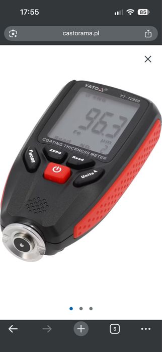 Yato miernik grubości lakieru YT-72900 Nowy