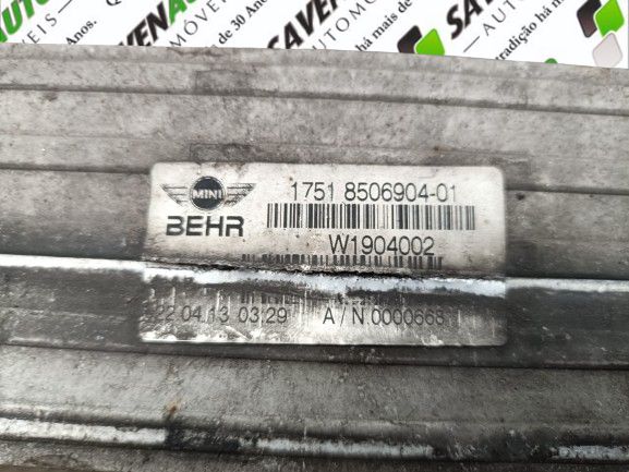 Radiador do intercooler MINI Mini (R56)