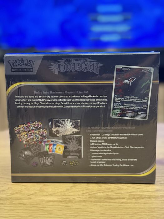 Pokémon TCG: Mega Evolution Pitch Black ETB – New Sealed