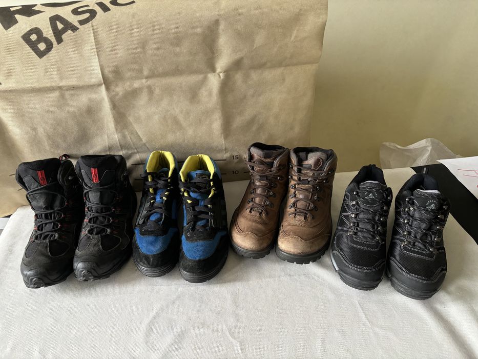 45-46 трекінгові ботінки salomon ecco gore-tex