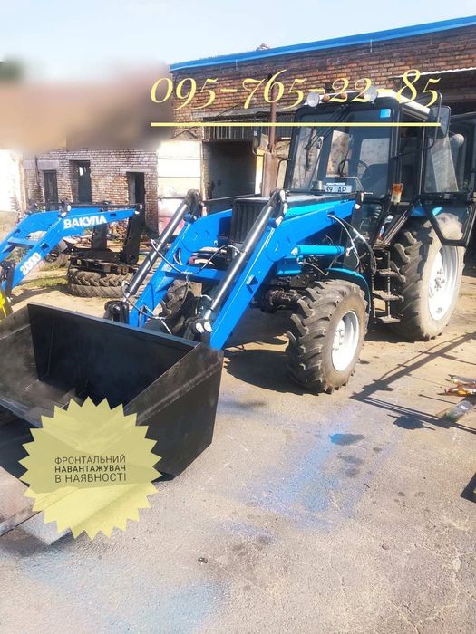 Фронтальный погрузчик навантажувач КУН на МТЗ ЮМЗ Т40 быстросъёмный