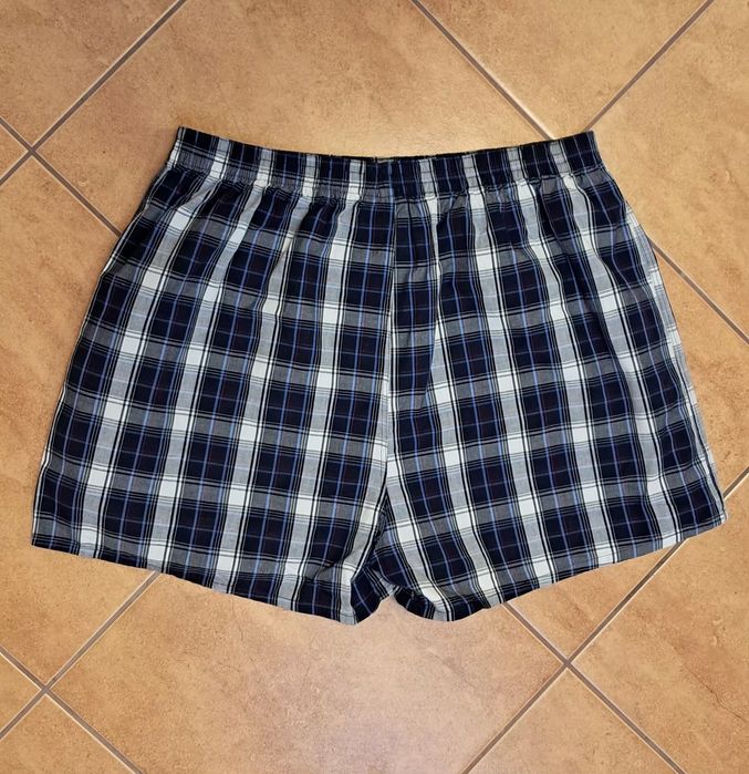 Luźne bokserki szorty w kratę