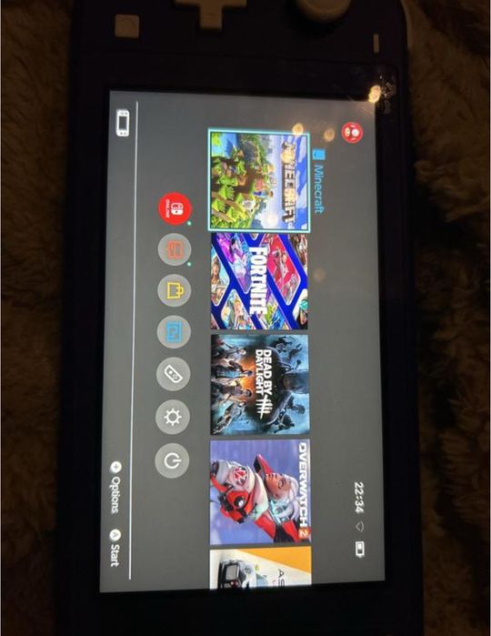 Ігрова консоль nintendo switch lite blue hdh-001