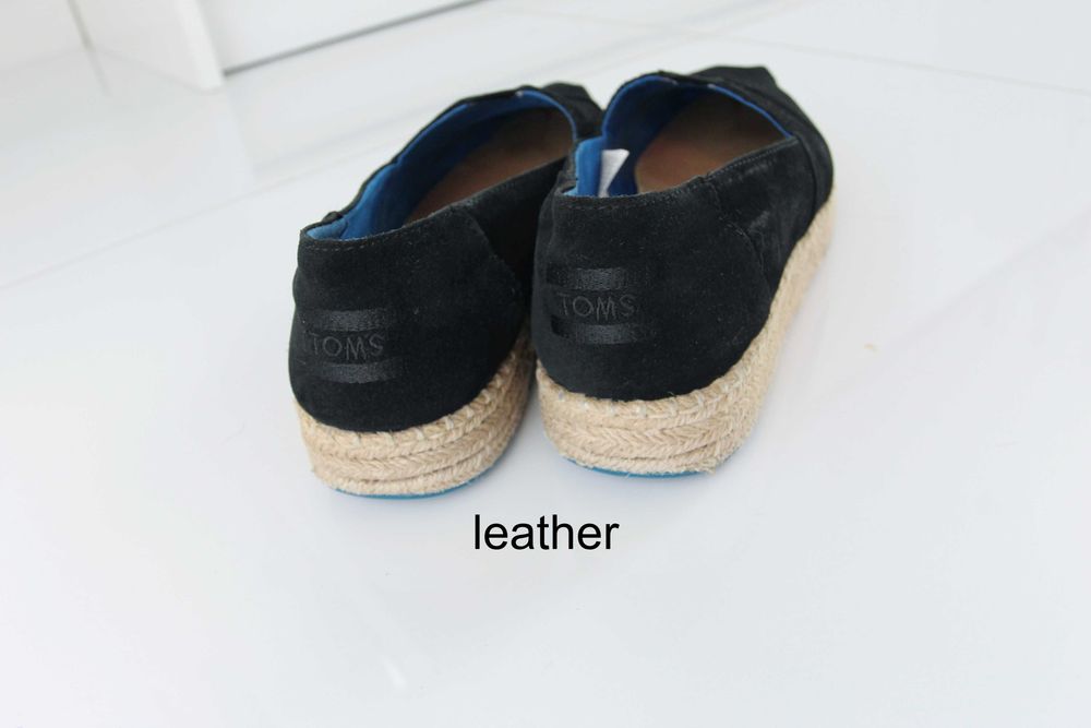 Toms espadryle skóra bez wad W 9,5 - 41