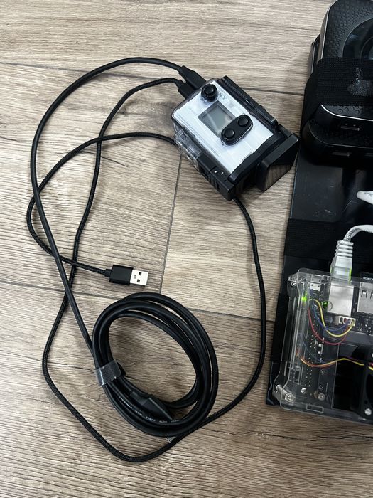 Backpack IRL, kompeltny jetson sony x3000, baseus 2x netgear