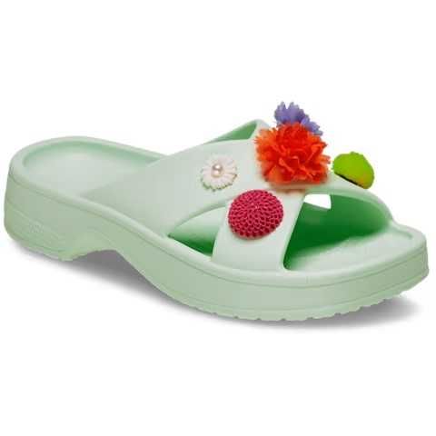 Шльопанці Crocs Classic Wildflower Cross Strap, W8