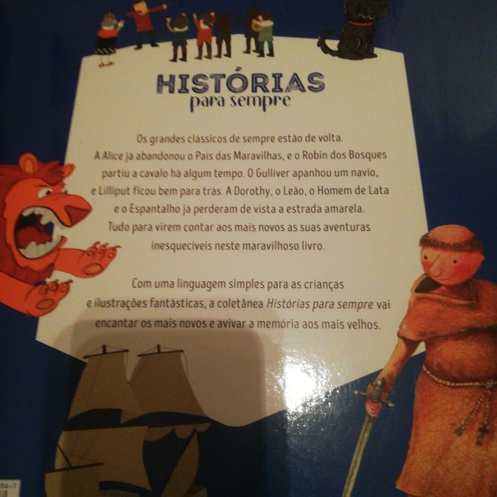 Livro "Histórias para sempre" do Pingo Doce - edição comemorativa